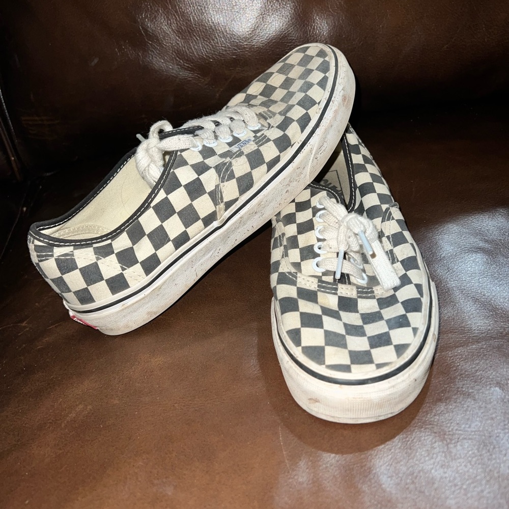 Mens checkered vans